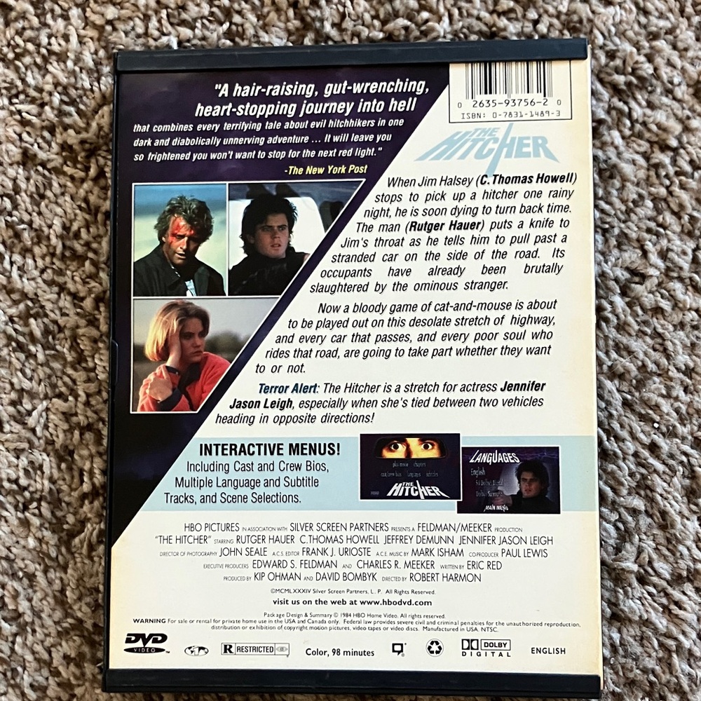 The Hitcher DVD - Picture 2 of 8